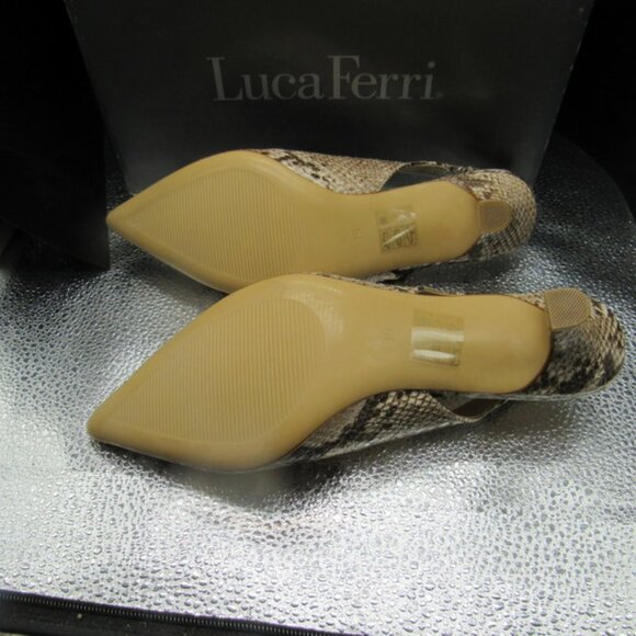 Luca Ferri Women's Shoes. Size 9. Snakeskin.  NWT - Picture 6 of 10
